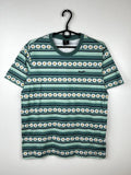 Huf flowers streetwear t-shirts size M
