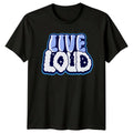 Live Loud T-Shirt Urban Graffiti Lifestyle Birthday Gift For Him And Her