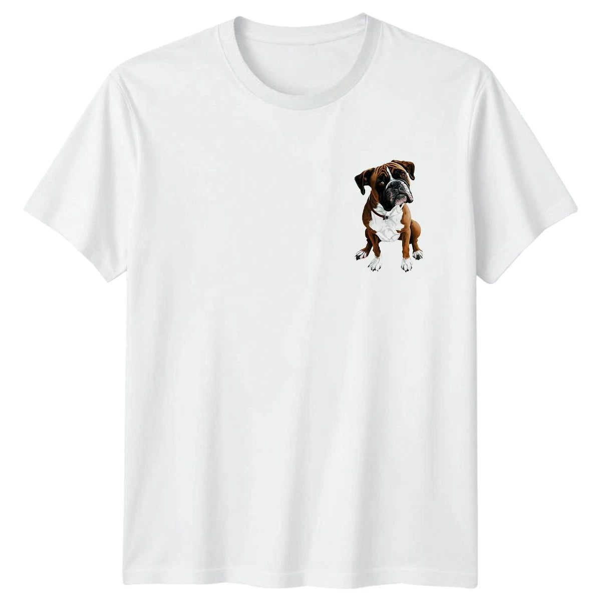 Boxer Dog Animals Dogs Mens T-Shirt Womens Tee Graphic Unisex Pet Lover Gift