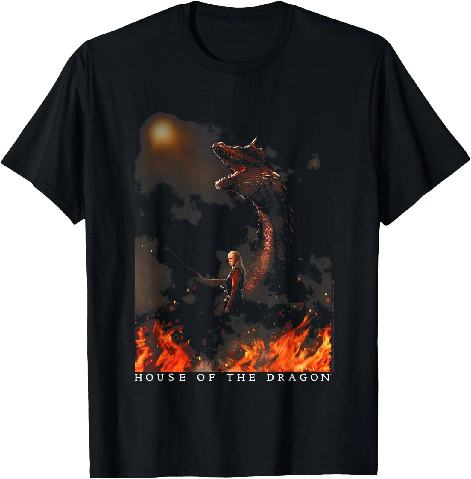 House of the Dragon Daemon with Dragon T-Shirt