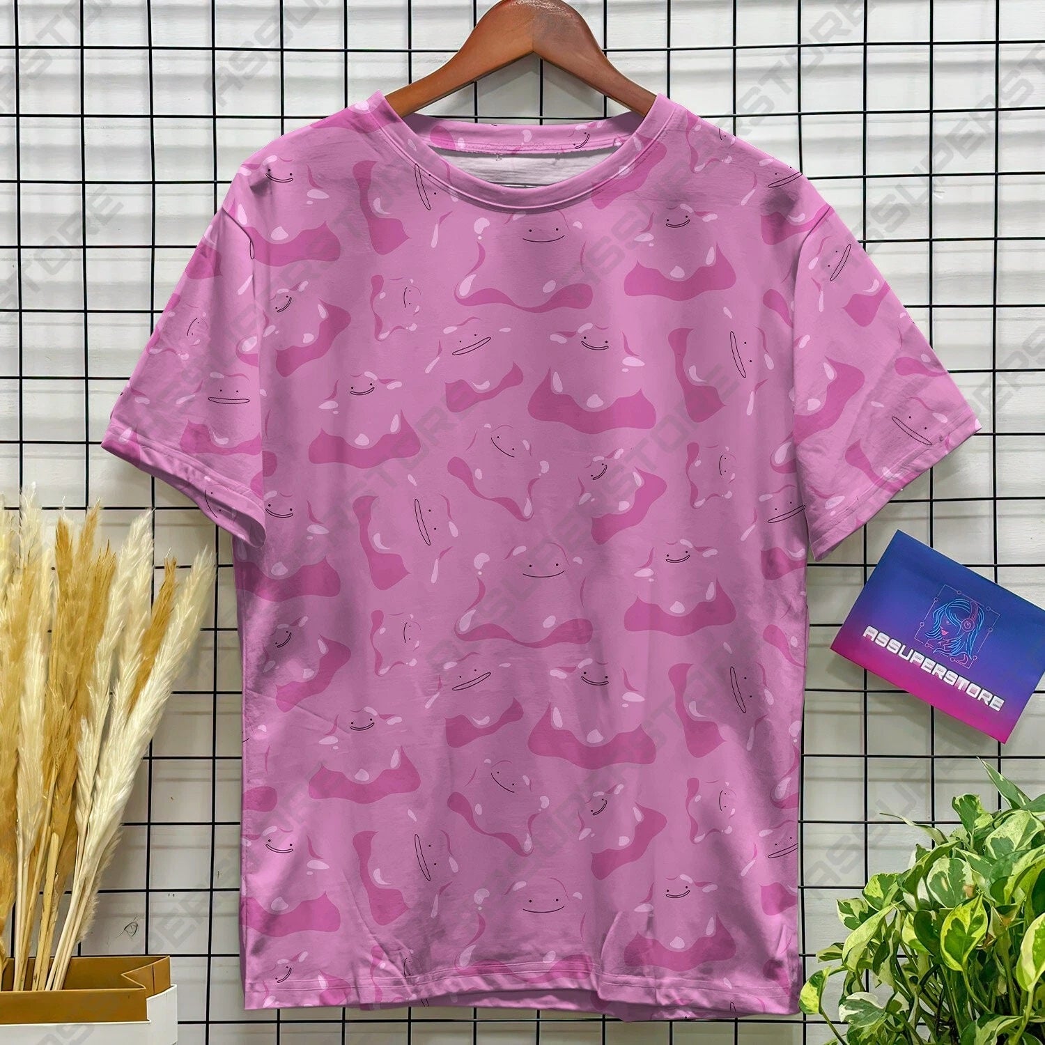 Ditto Invisible Trendy Summer Tshirt Ditto Anime Tshirt Ditto Birthday Girl Tshi