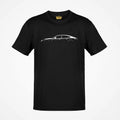 Porsche Panamera Turbo S 971 Silhouette Car T-shirt