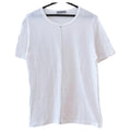 ISSEY MIYAKE MEN L White T-Shirt Made in Japan Minimalist Design Cotton F/S