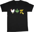 Funny Weed Shirts Chicken Pot Pie Funny Saying Pot Leaf Cannabis 420 T-shirt Men