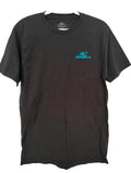 O'Neill Tropical Surf T Shirt Modern Fit Crew Neck Short Slv Black M #17004