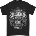 Premium Legend 21st Birthday 2005 Mens T-Shirt 100% Cotton
