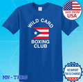Wild Card Boxing Club Gym Blue Size S-5XL