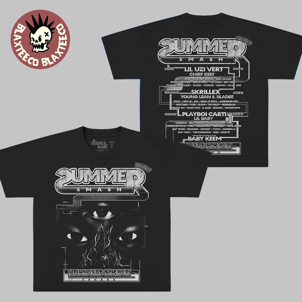 Smash 2026 Festival Merch Lineup Connections T-Shirt