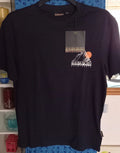 Napapijri Sunsy Short Sleeve Simple Graphic T-Shirt in Black, Men's Small
