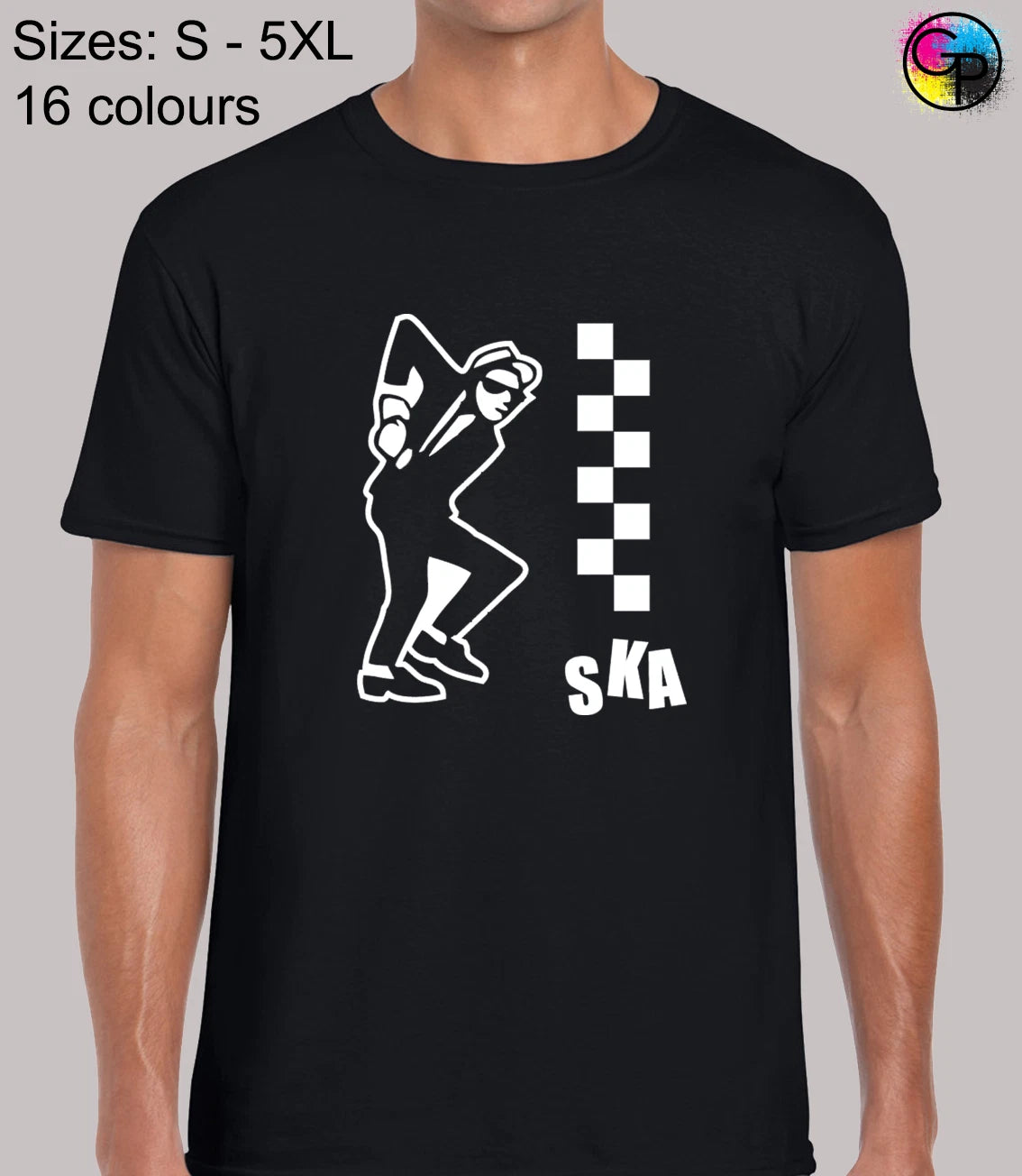 Ska Cool Novelty Funny Music Northern Regular Fit T-Shirt Top TShirt Tee for Men