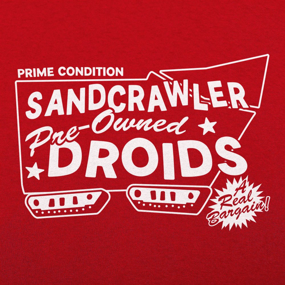Sandcrawler Pre-Owned Droids Used Robot Ad