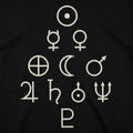 Solar System Symbols - Astrological Planet Icons
