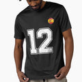 Spain Soccer Number 12 Vintage Sports Fan by KristenosNehk