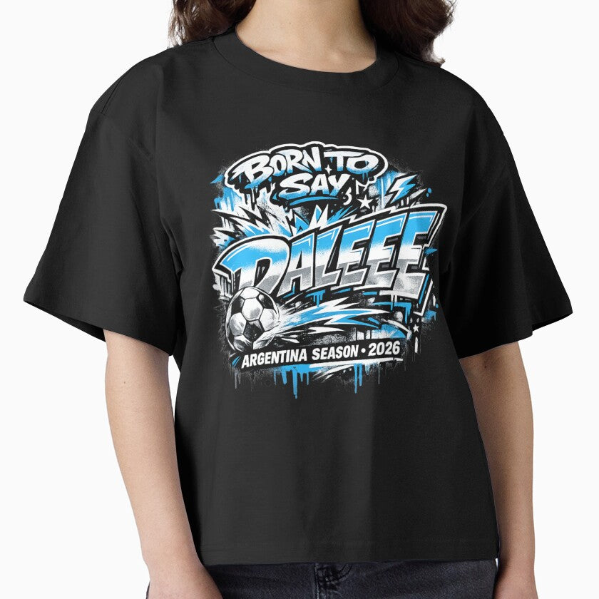 Argentina Football Supporter Streetwear DALEEE 2026 Graphic.png by rebuZZ-Apparels-The Minimalistic Buzz
