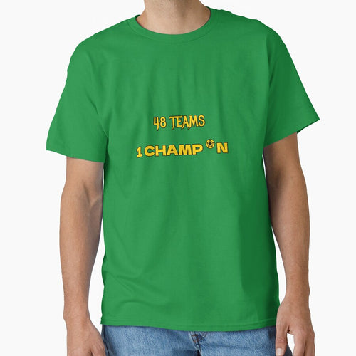 48 Teams 1 Champion World Cup 2026 Streetwear T-Shirt by Urban Edge Designs