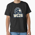 WC26 Retro Soccer Ball Vintage Football Fan Design by NeO² Studio