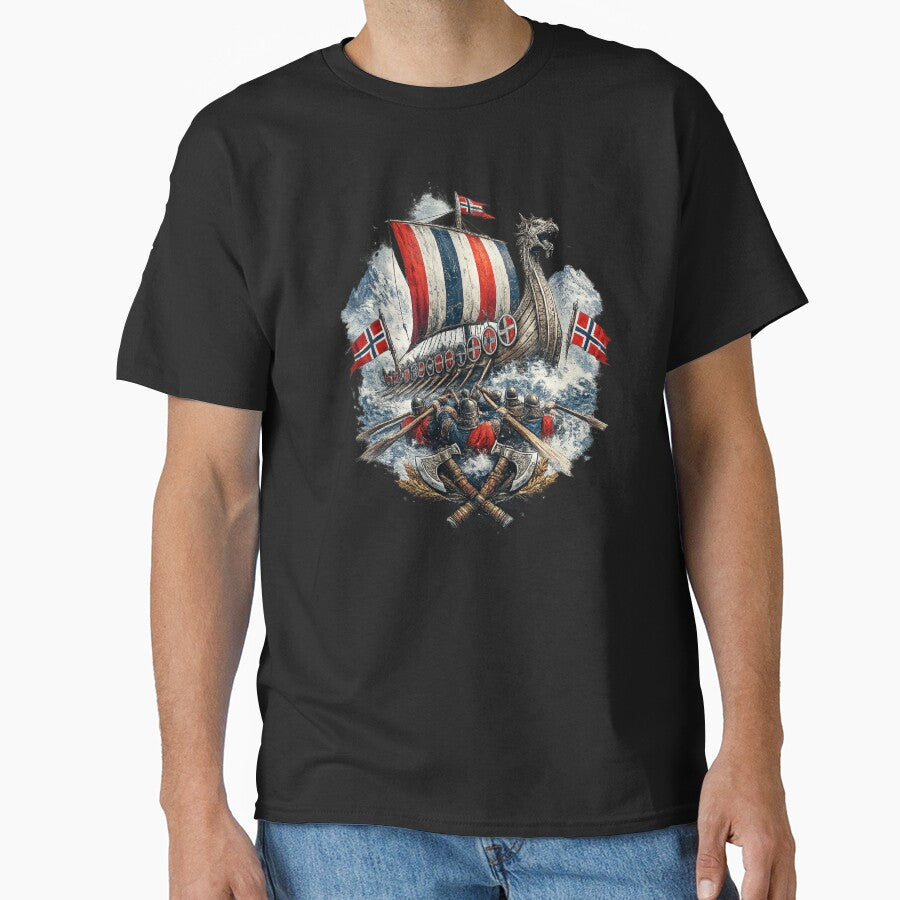 Norway Viking Football Fan Gift by Corvoria