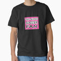 Tag-Along Soccer Fan - Words on Pink Background by Beachy
