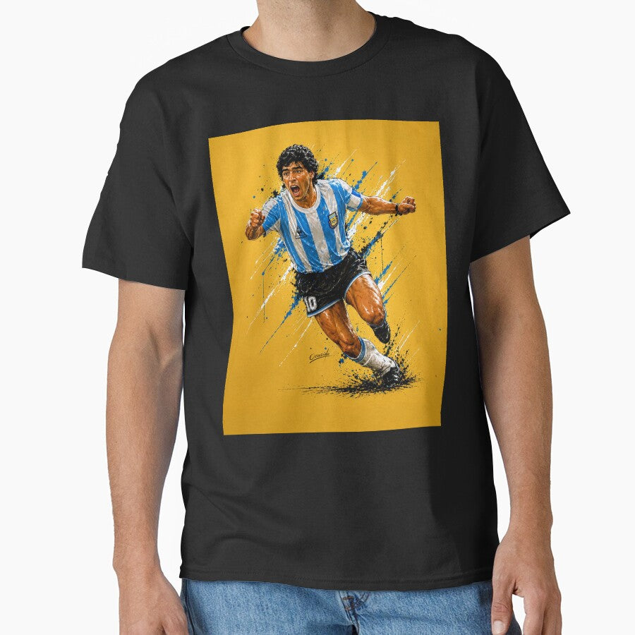 Maradona Illustration by ocusido