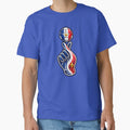 France Soccer Finger Spin Design | French Football Fan Art | Tricolor Football Graphic | France World Cup Supporter Gift | Soccer Lover T-Shirt Sticker Poster by thesmilngnature
