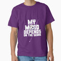 My Mood Depends on the Score Soccer Fan by Tattyarts