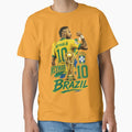 NEYMAR Brazil Football Illustration | World Cup 2026 Inspired Soccer Design by CutPawStudio