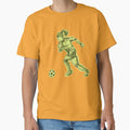 Charging Soccer with yellow background by missmann