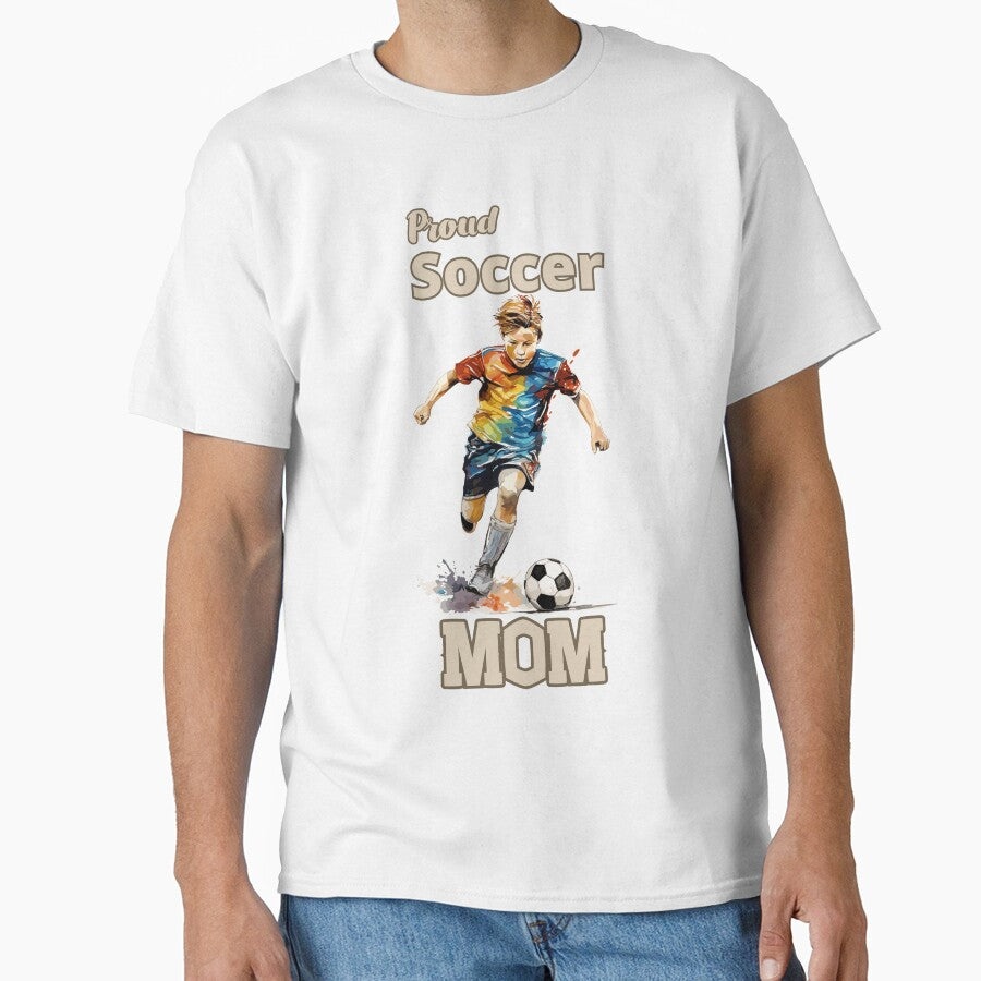 Proud Soccer Mom Gifts For Soccer Lover by mOdesign84