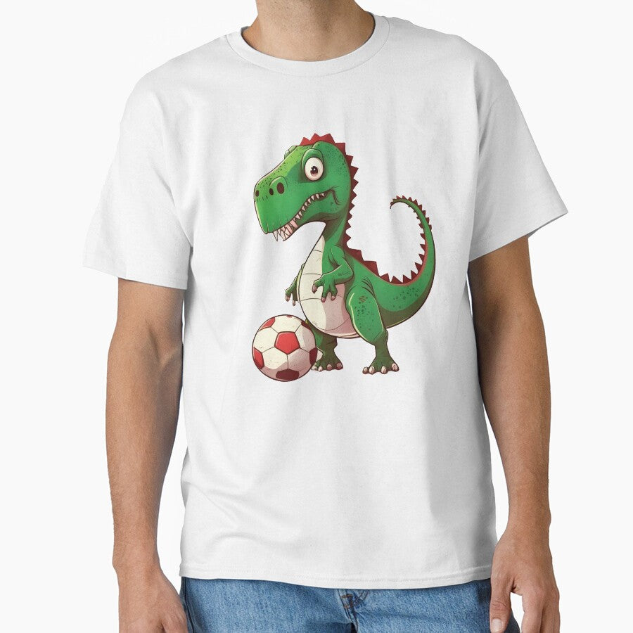 Dinosaur Prehistoric Soccer Player by PatternBestFan