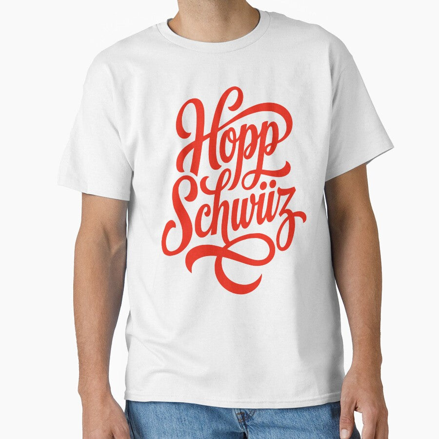 Hopp Schwiiz Go Switzerland Swiss Fan Cheer by AntiqueImages