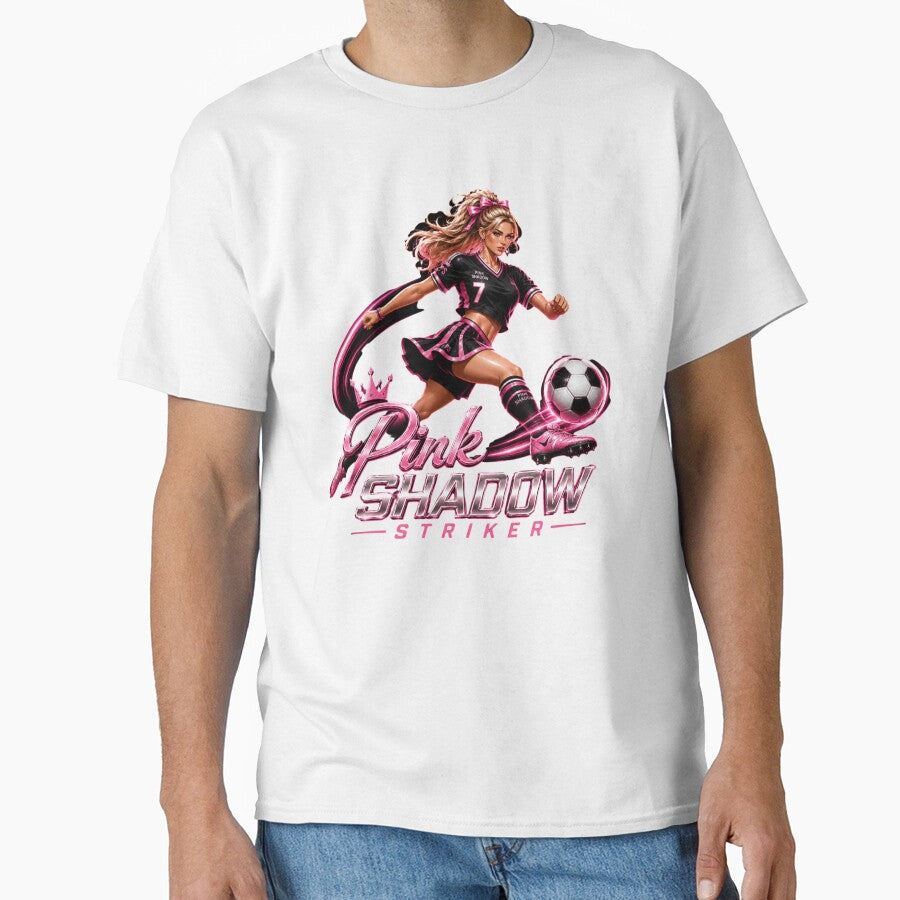 Feminine Football Aesthetic Pink Shadow Shirt by Prime legend