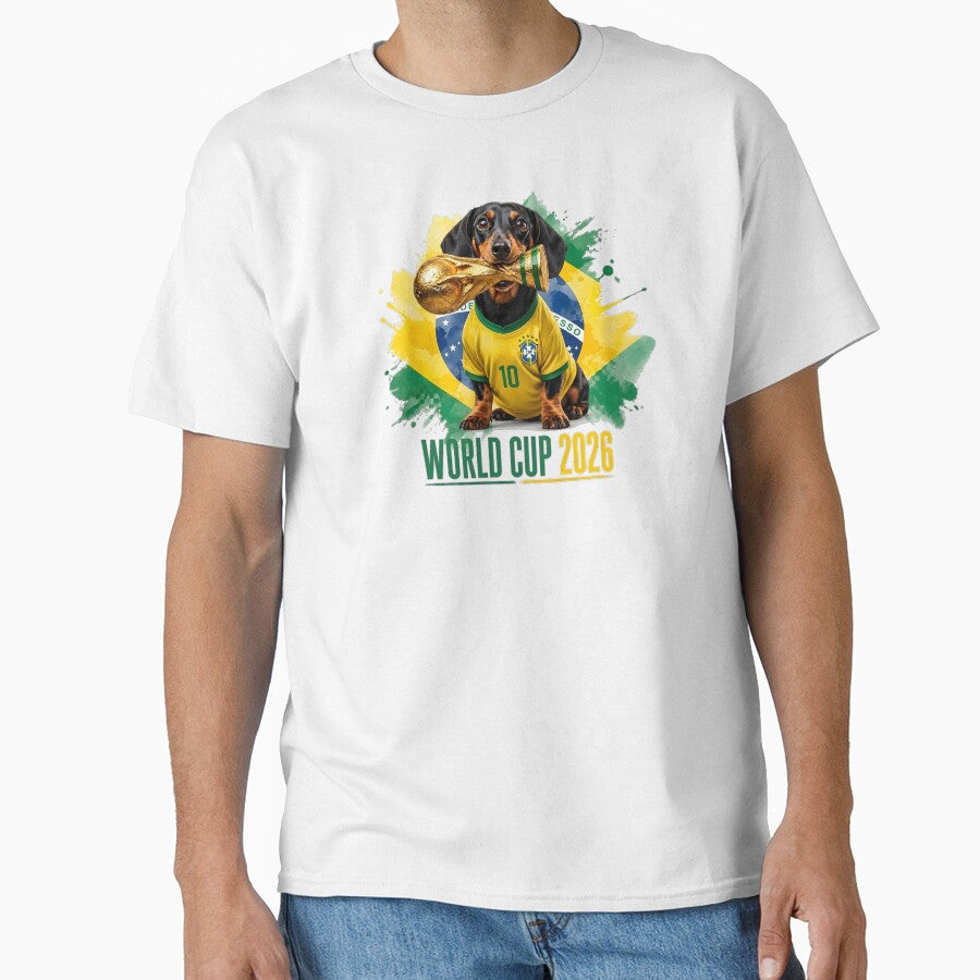 Dachshund Brasil World Cup 2026 by Jack n' Sally's