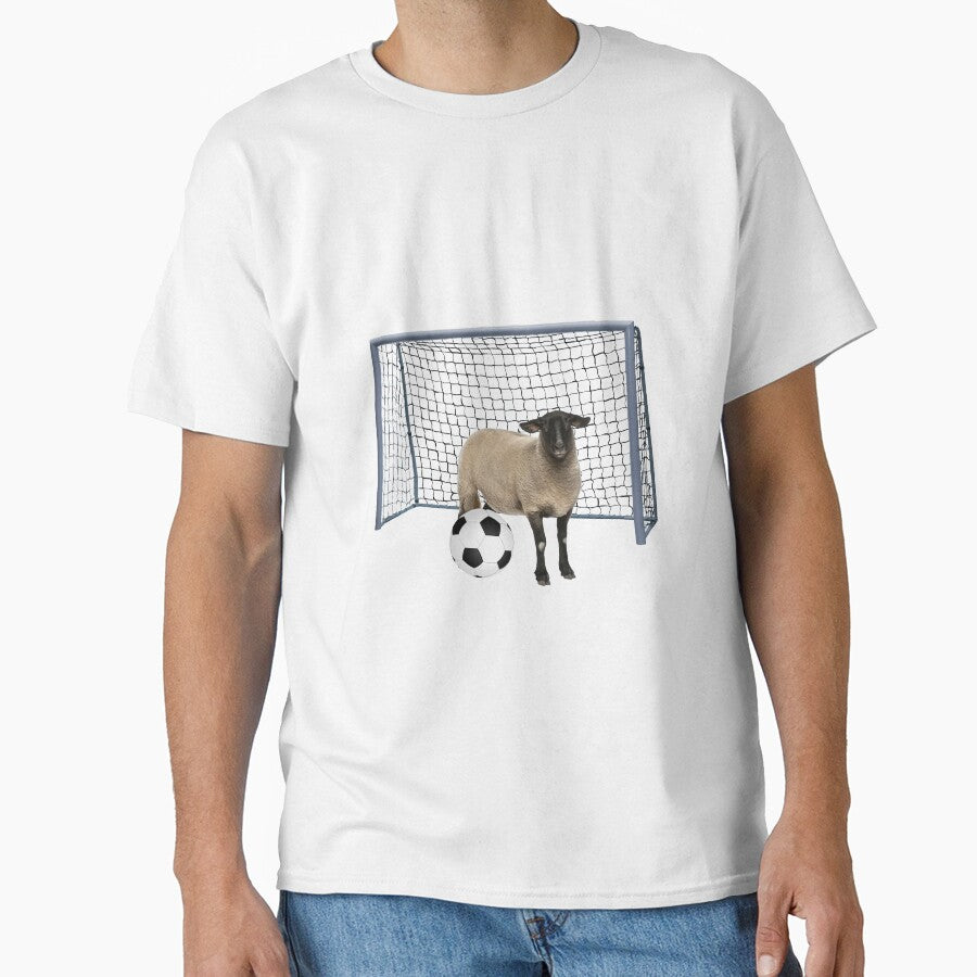 Sheep - Football soccer goal by Move-Art