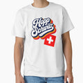 Hopp Schwiiz Go Switzerland Swiss Flag Sports Fan by AntiqueImages