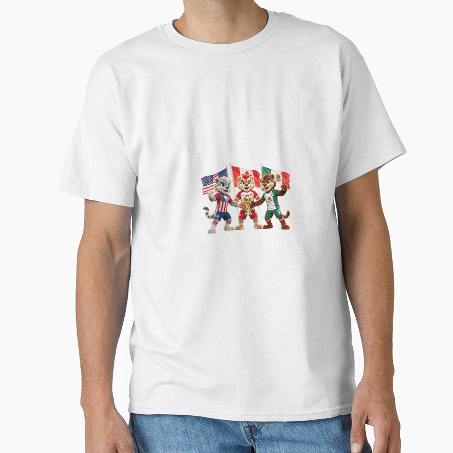 World Cup 2026 Host Nations Mascots - USA Canada Mexico Soccer Champions by monasants