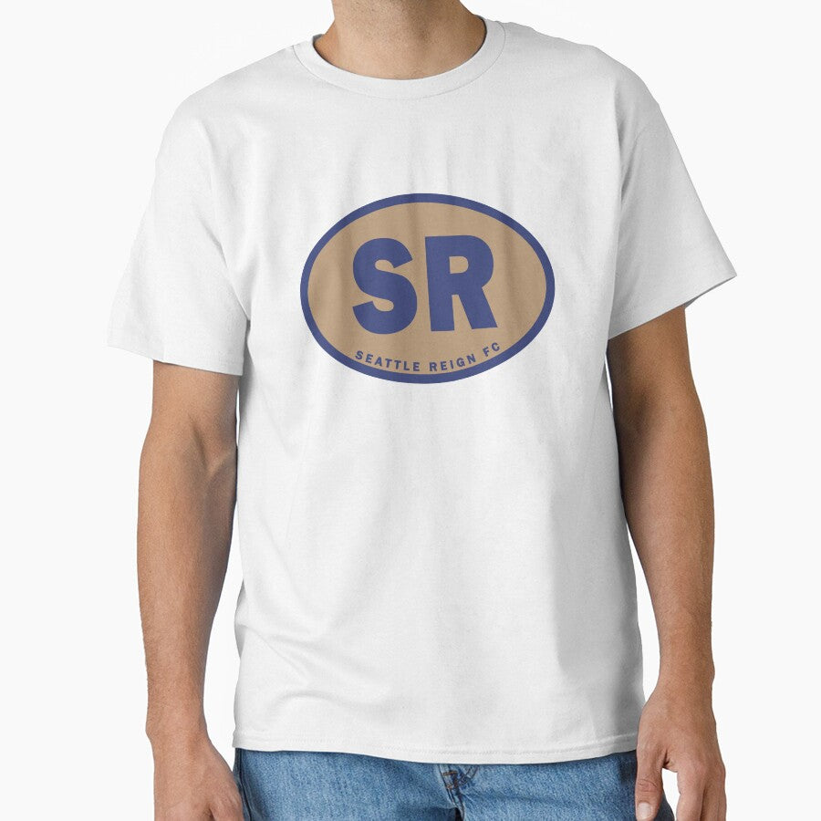 Seattle Reign FC Colorful Classic Oval by HBStickerworks