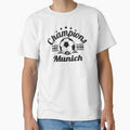 Champions Are Born In Munich , football fans vintage gift by lamjar-art