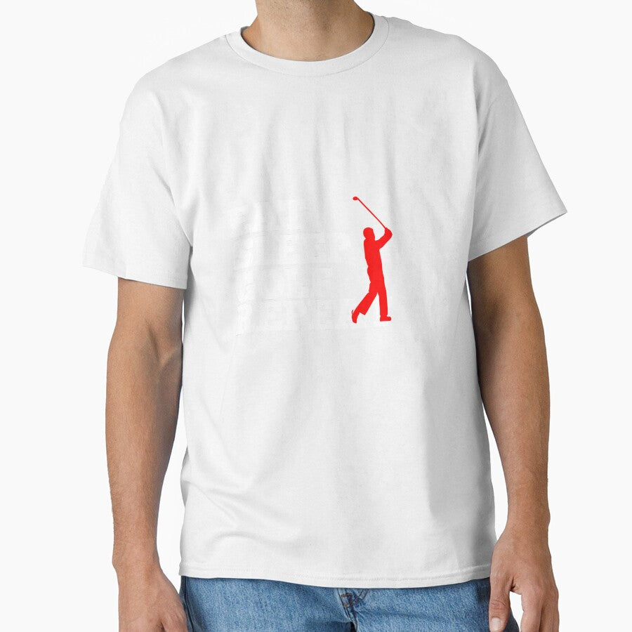 Eat Sleep Golf Repeat Idea Gift by PDAG
