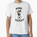 Born to Play Tuxedo Cat Soccer by Mirsh-design