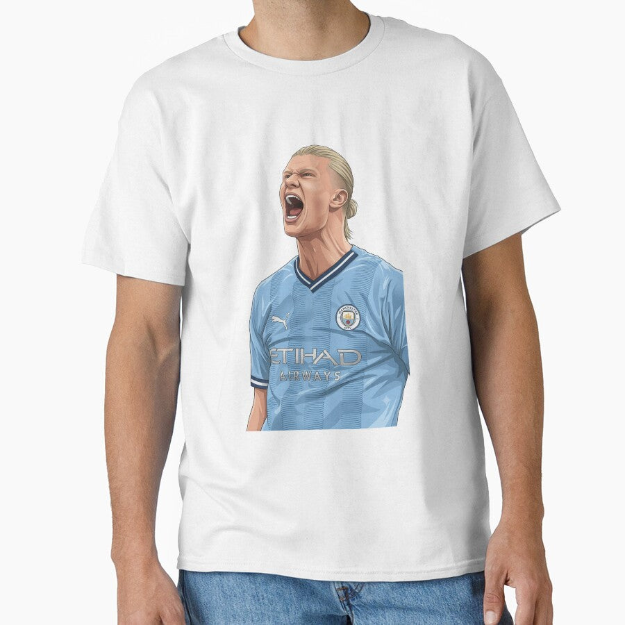 Norway Football Star – Erling Haaland Inspired Design by Mialunaa