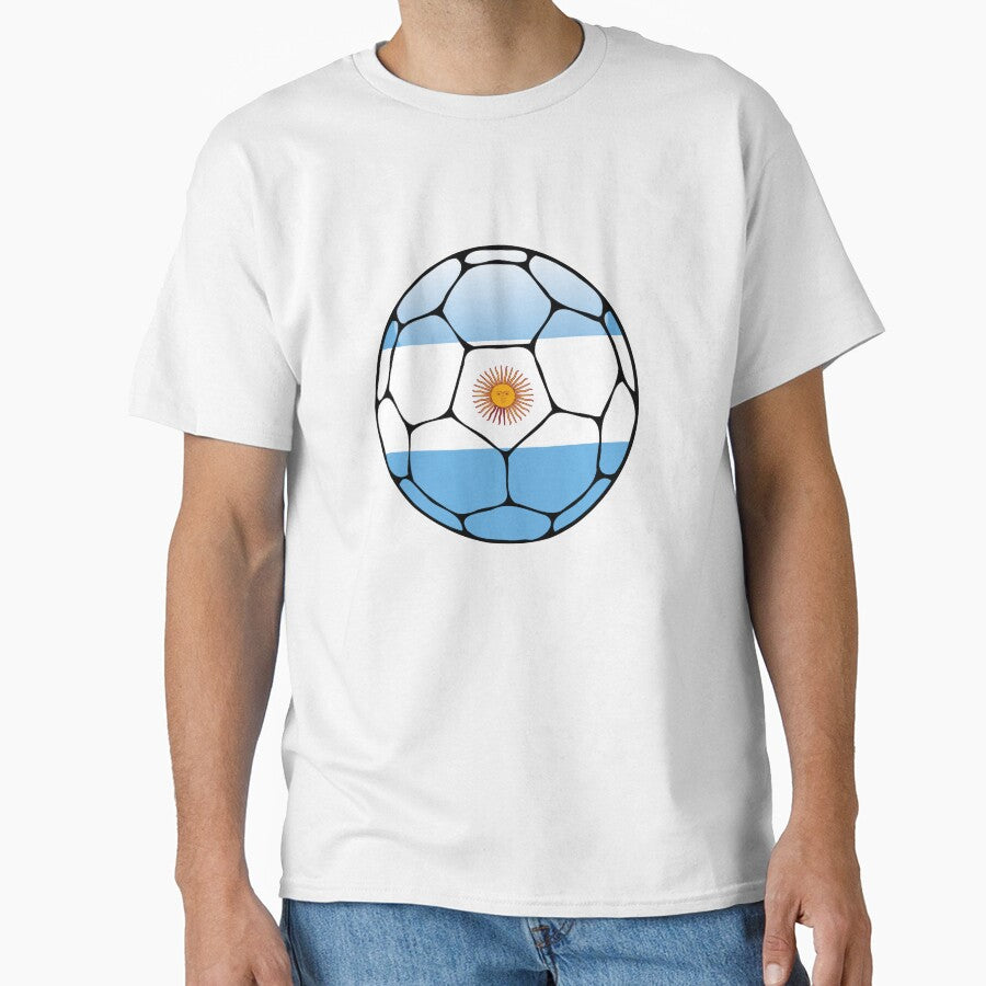 Argentina Soccer Ball by ehgraphics15
