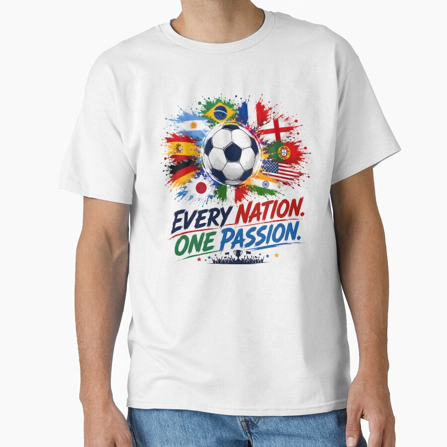 every nation one team, fifa collectibles, soccer tournament, team jerseys, fifa art prints by TrueArtVibes