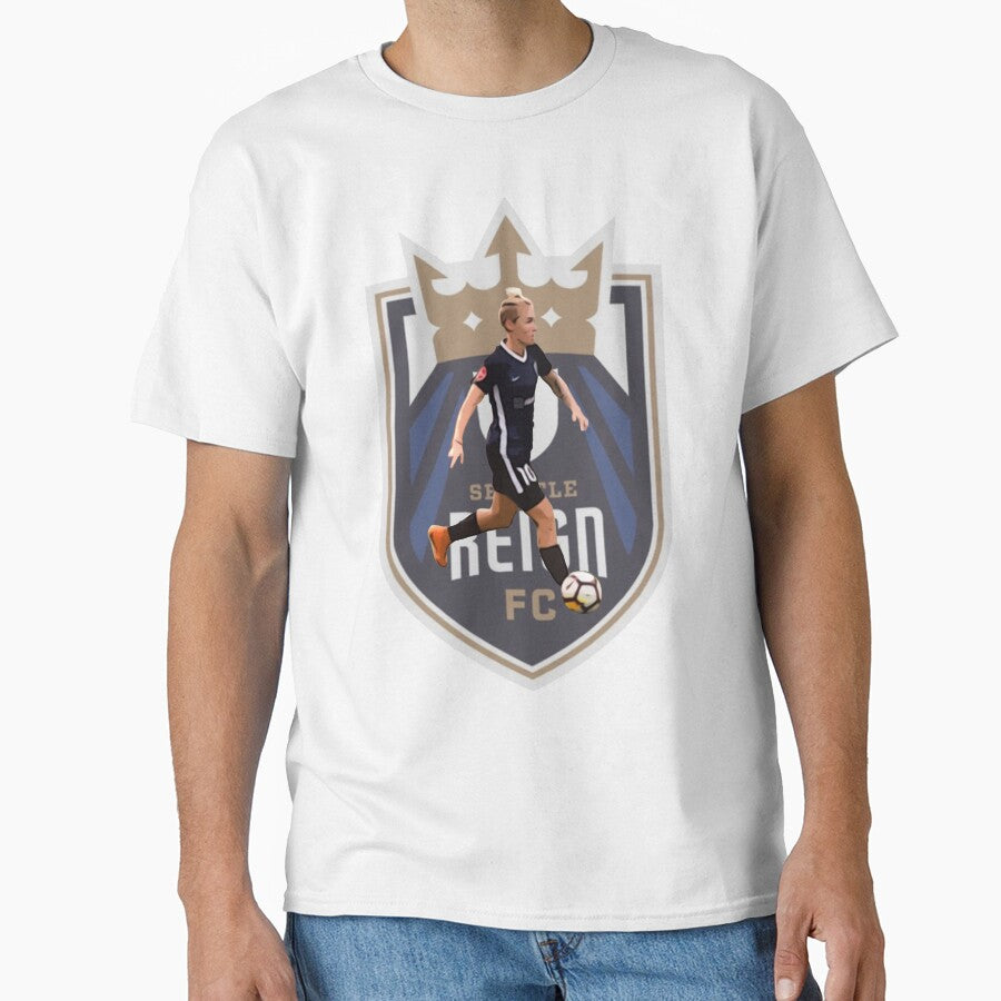 Jess Fishlock - Seattle Reign FC by Claire Ramsey