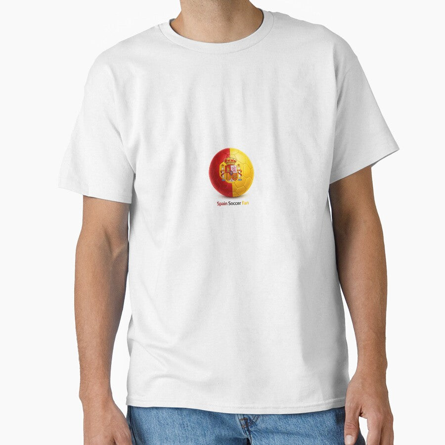Spain Flag Soccer Ball Fan by Trionda_Shop