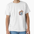 Cute Cat Hugging Soccer Ball – Kawaii Kitten Football Illustration by XODAD