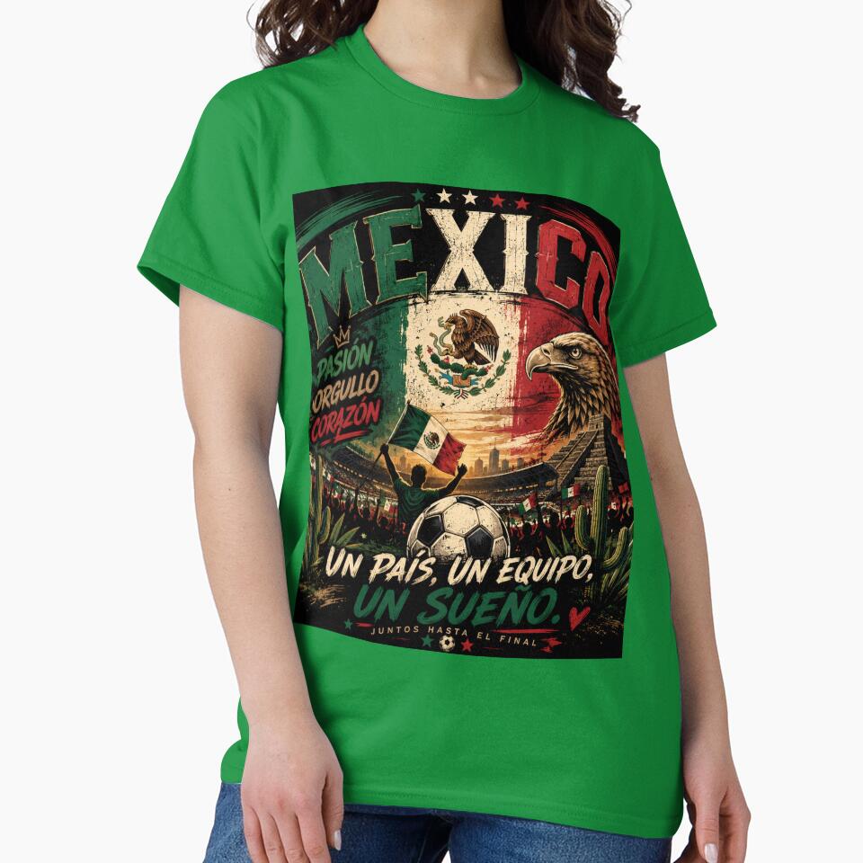 Mexico Football Passion – Vintage Soccer Fan Retro Design by Bizertart