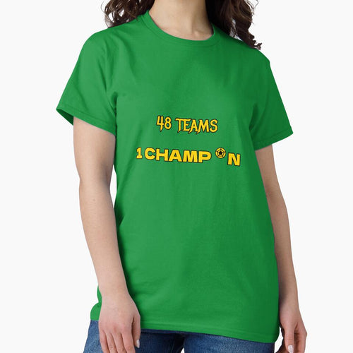 48 Teams 1 Champion World Cup 2026 Streetwear T-Shirt by Urban Edge Designs