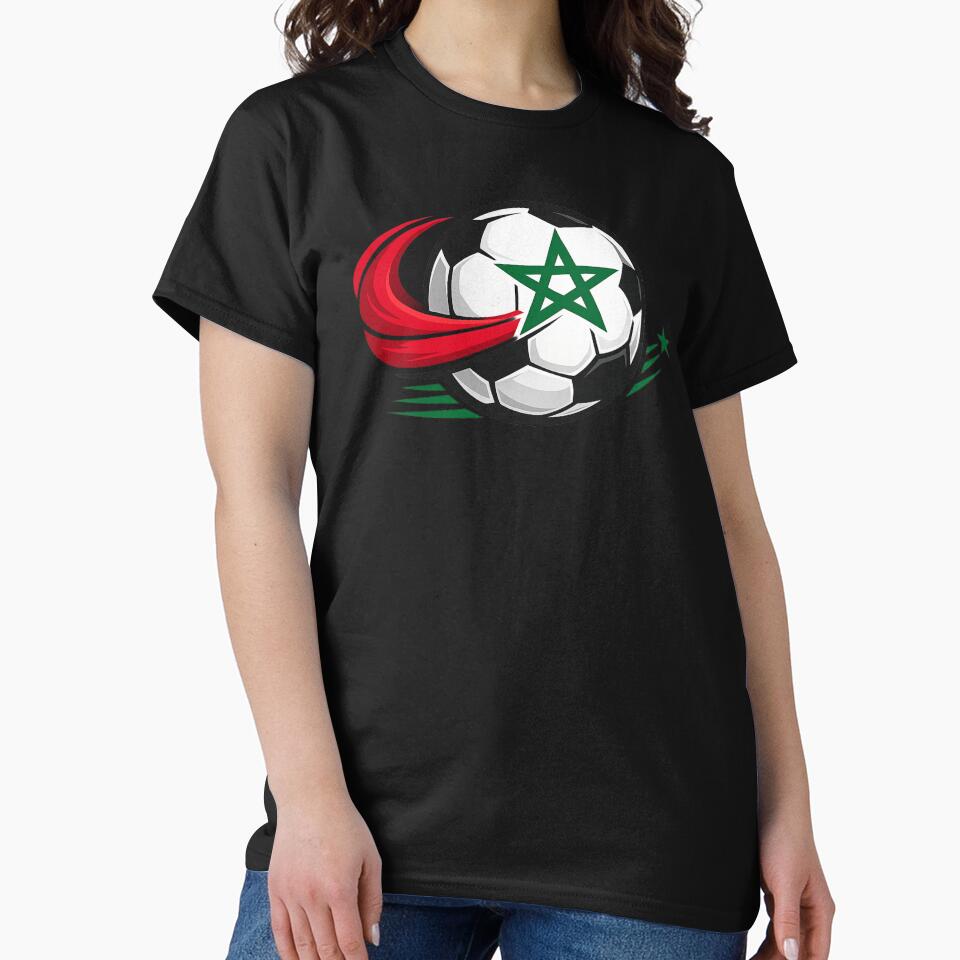 Morocco Soccer Fan Gift by Corvoria