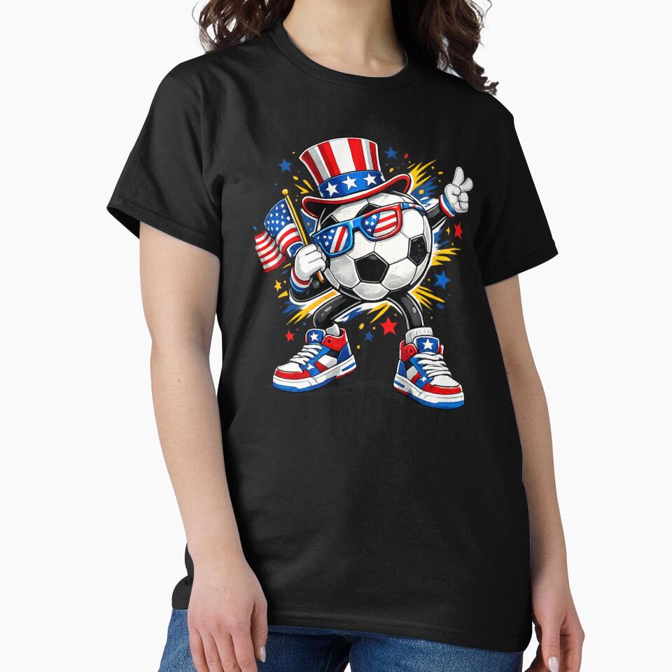 American Soccer Ball Gift by Corvoria