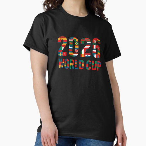 2026 World Cup Flags Typography by Khadigadesings